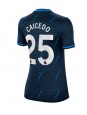 Ženski Nogometna dresi replika Chelsea Moises Caicedo #25 Gostujoči 2023-24 Kratek rokav